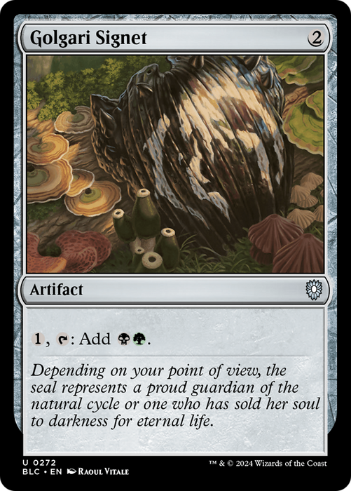 Golgari Signet (BLC-272) - Bloomburrow Commander - for just $0.10! 