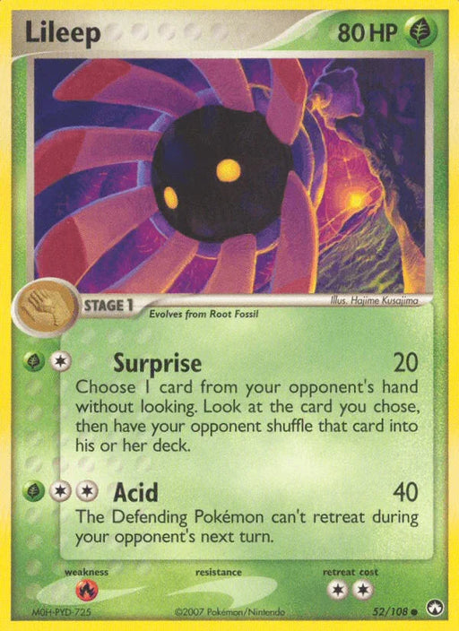 Lileep (52/108) [EX: Power Keepers] - for just $0.25! 