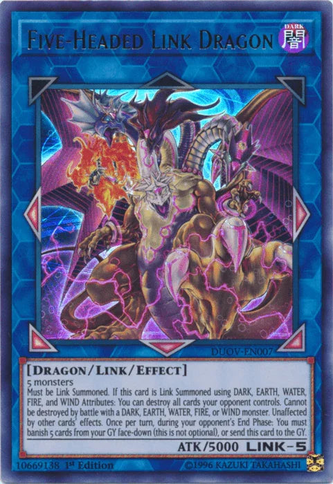 Five-Headed Link Dragon [DUOV-EN007] Ultra Rare - for just $0.65! 