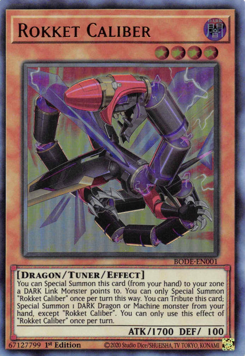 Rokket Caliber [BODE-EN001] Ultra Rare - for just $0.70! 