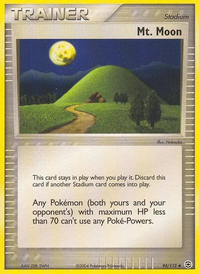 Mt. Moon (94/112) [EX: FireRed & LeafGreen] - for just $0.40! 