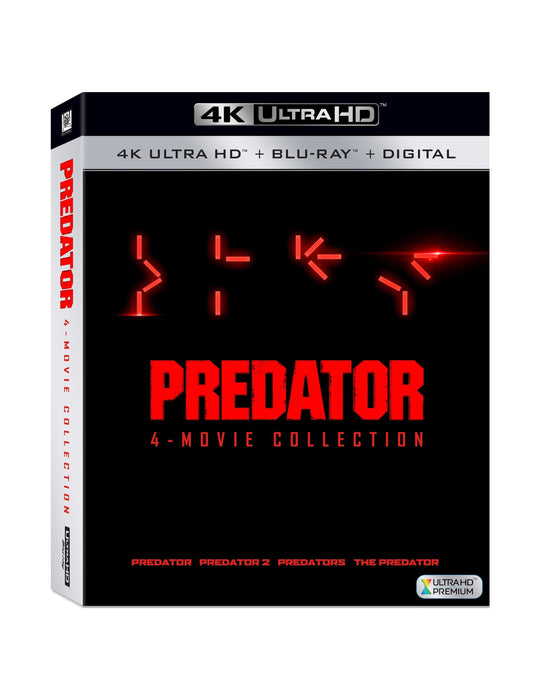 Predator: 4-Movie Limited Edition Collection (4K Ultra HD + Blu-ray + Digital) - for just $39.99! 