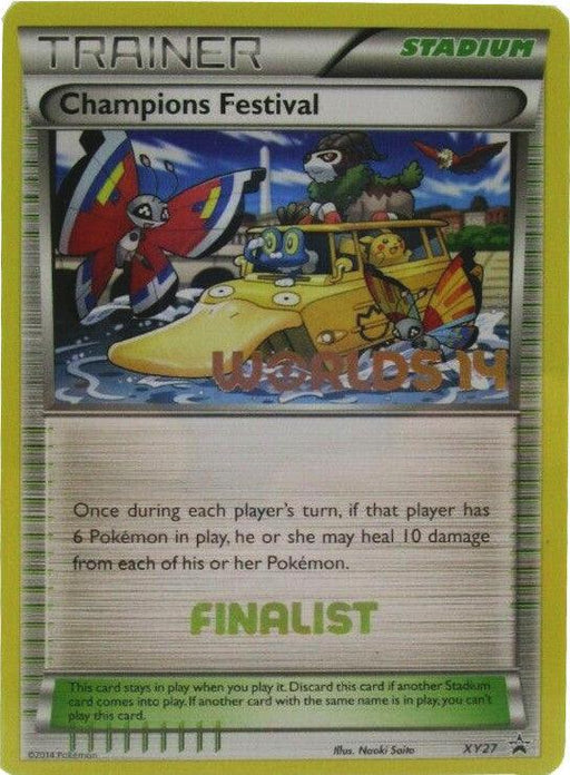 Champions Festival (XY27) (2014 Finalist) [XY: Black Star Promos] - for just $0.10! 