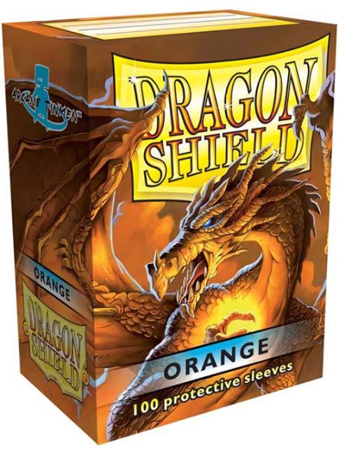 Dragon Shield: Standard 100ct Sleeves - Orange (Classic) (Older Box Art) - Just $0! Shop now at Retro Gaming of Denver