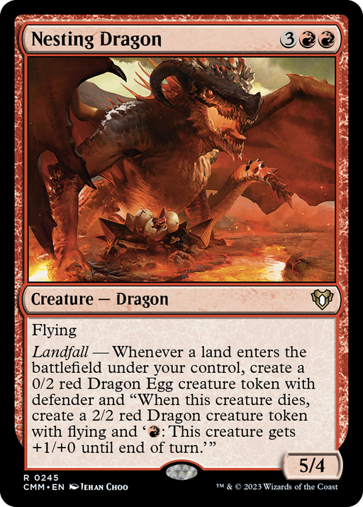 Nesting Dragon (CMM-245) - Commander Masters - for just $0.12! 