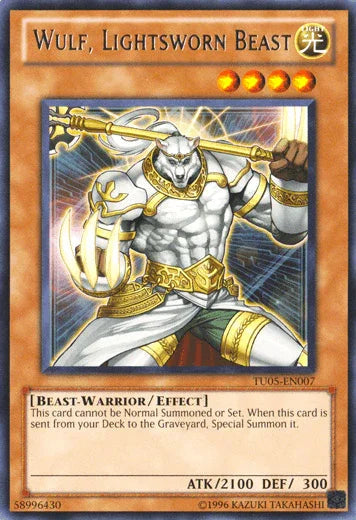 Wulf, Lightsworn Beast [TU05-EN007] Rare - for just $1.25! 