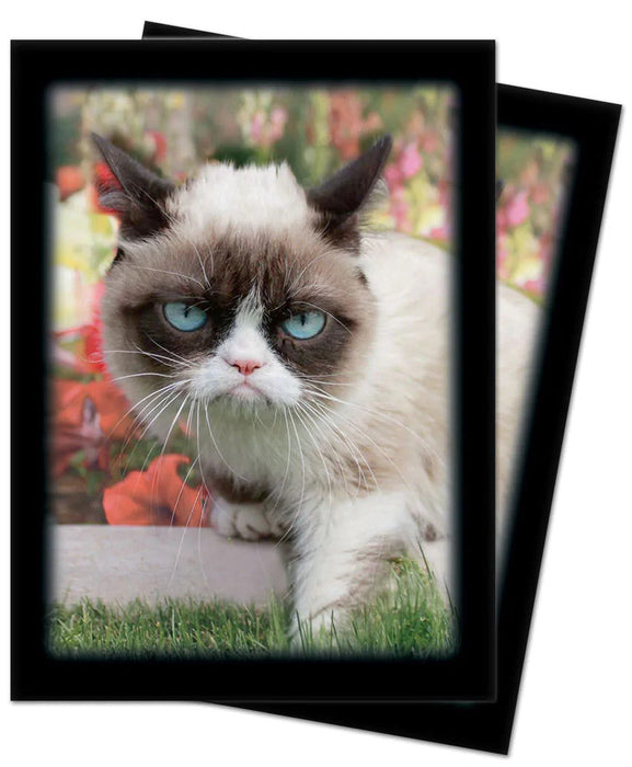 Ultra PRO: Standard 50ct Sleeves - Grumpy Cat (Flowers) - Just $0! Shop now at Retro Gaming of Denver