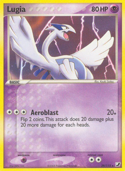Lugia (29/115) (Theme Deck Exclusive) [EX: Unseen Forces] - for just $29.35! 