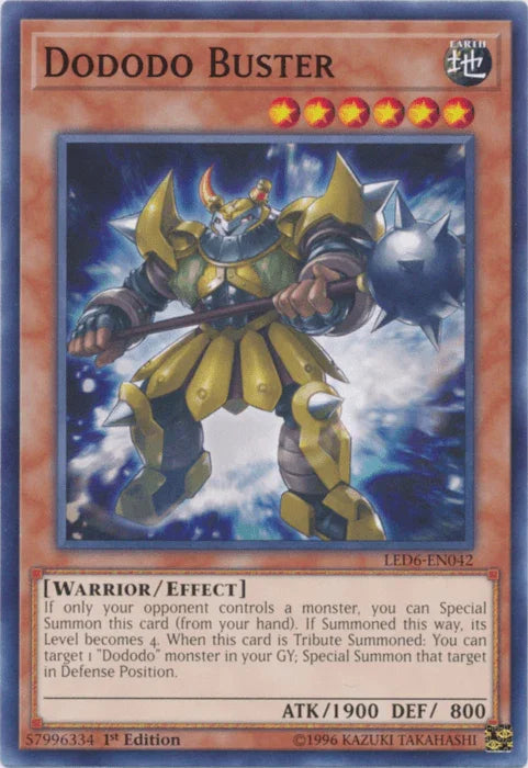 Dododo Buster [LED6-EN042] Common - for just $0.10! 