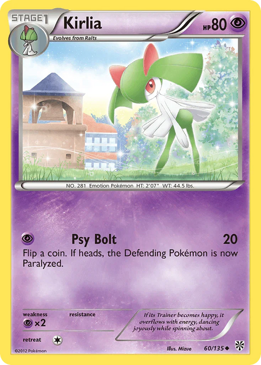 Kirlia (60/135) [Black & White: Plasma Storm] - for just $0.20! 