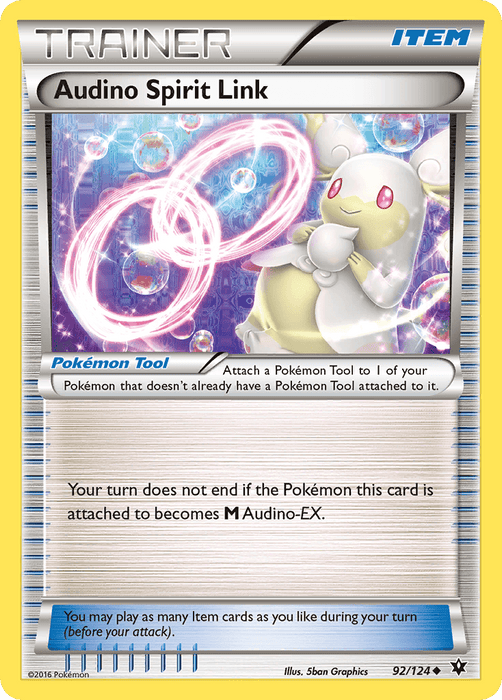 Audino Spirit Link (92/124) [XY: Fates Collide] - for just $0.10! 