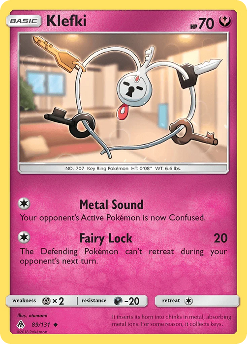 Klefki (89/131) [Sun & Moon: Forbidden Light] - for just $0.20! 