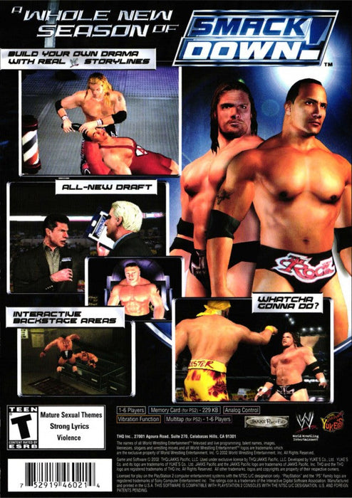 WWE SmackDown: Shut Your Mouth [Greatest Hits] – PlayStation 2 (PS2) - for just $0! 