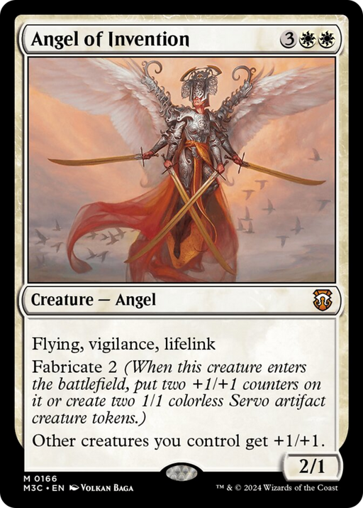 Angel of Invention (Ripple Foil) [Modern Horizons 3 Commander] - Just $0.50! Shop now at Retro Gaming of Denver