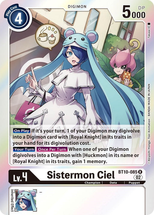 Sistermon Ciel [BT10-085] [Xros Encounter] - Just $0.09! Shop now at Retro Gaming of Denver