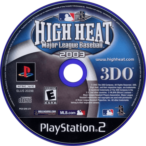 High Heat Baseball 2003 – PlayStation 2 (PS2) - for just $0! 