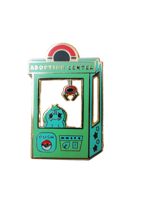 Pokemon: Bulbasaur Adoption Center Enamel Pin - for just $12! 