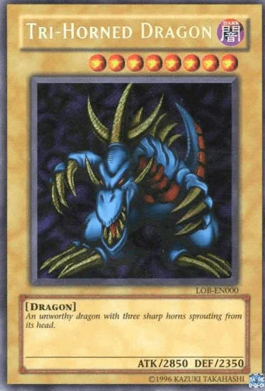Tri-Horned Dragon [LOB-EN000] Secret Rare - for just $21.60! 