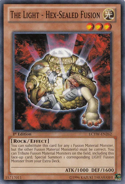 The Light - Hex-Sealed Fusion [LCYW-EN262] Common - for just $0.30! 