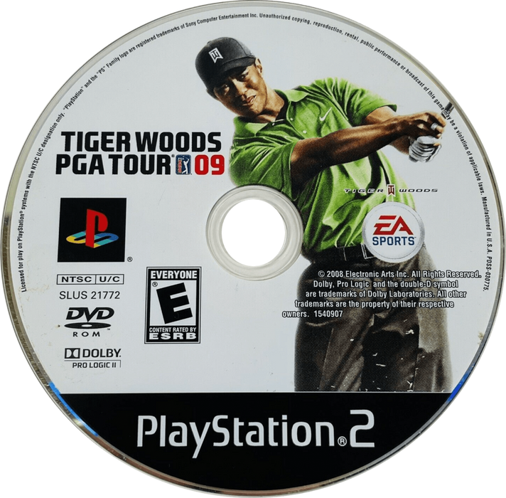 Tiger Woods PGA Tour 09 – PlayStation 2 (PS2) - for just $6.99! 