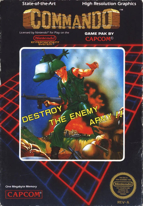 Commando – Nintendo Entertainment System (NES)