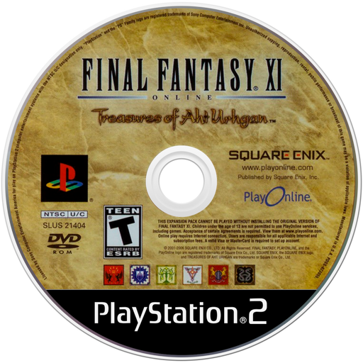 Final Fantasy XI Online: Treasures of Aht Urhgan – PlayStation 2 (PS2) - for just $0! 