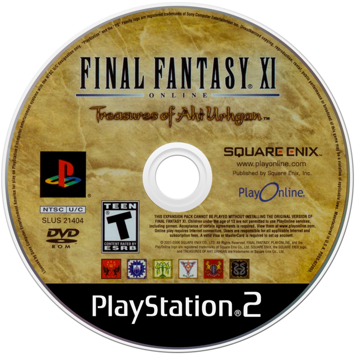 Final Fantasy XI Online: Treasures of Aht Urhgan – PlayStation 2 (PS2) - for just $0! 