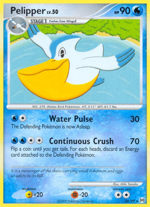 Pelipper (24/99) [Platinum: Arceus] - for just $0.35! 