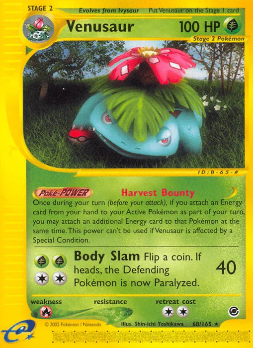 Venusaur (68/165) [Expedition: Base Set] - for just $9.80! 