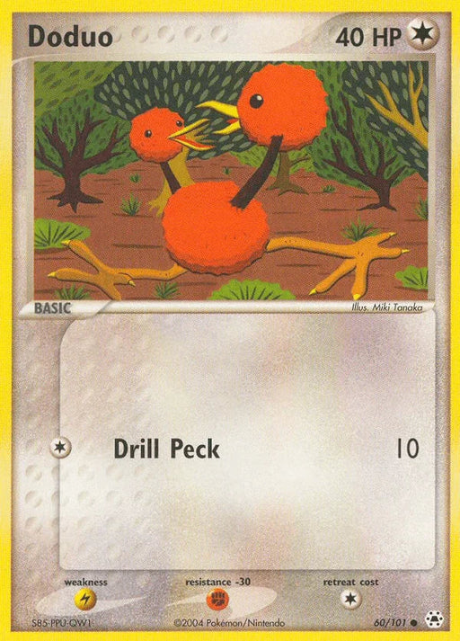 Doduo (60/101) [EX: Hidden Legends] - for just $0.10! 