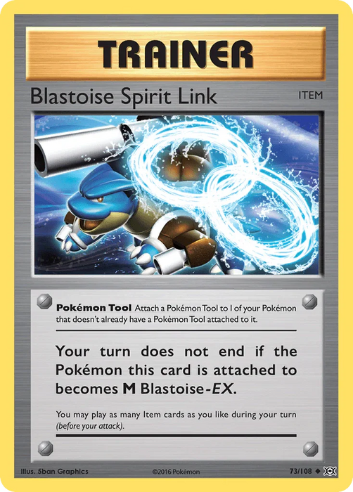 Blastoise Spirit Link (73/108) [XY: Evolutions] - for just $0.10! 