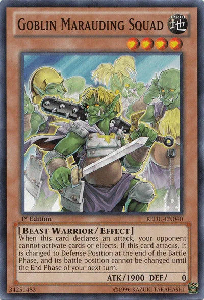 Goblin Marauding Squad [REDU-EN040] Common - for just $0.10! 