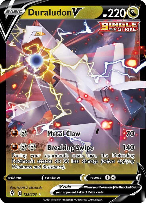 Duraludon V (122/203) [Sword & Shield: Evolving Skies] - for just $0.35! 