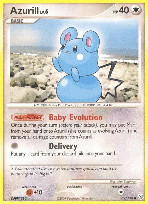 Azurill (69/130) [Diamond & Pearl: Base Set] - for just $3.80! 