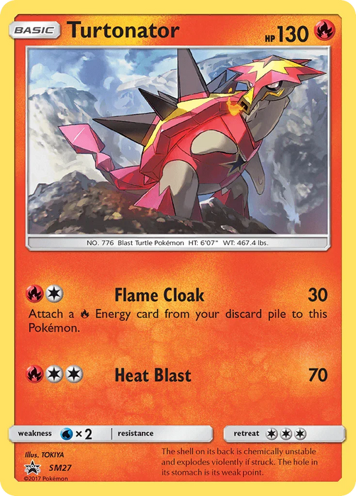 Turtonator (SM27) [Sun & Moon: Black Star Promos] - for just $0.20! 
