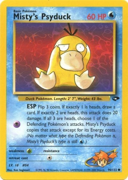 Misty's Psyduck (90/132) [Gym Challenge Unlimited] - for just $2.50! 