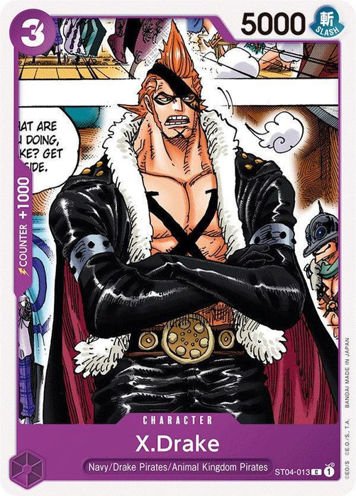 X.Drake [Starter Deck: Animal Kingdom Pirates] - for just $0.10! 
