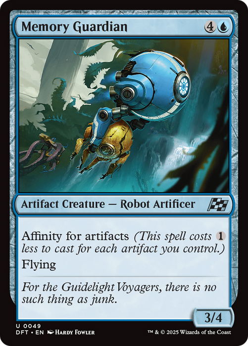 Memory Guardian (DFT-049) - Aetherdrift Foil - for just $0.12! 
