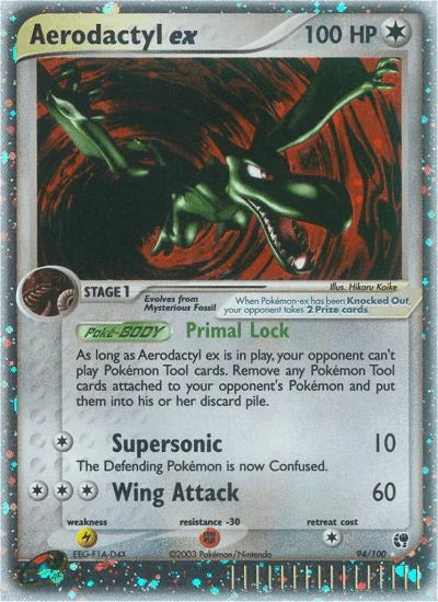 Aerodactyl ex (94/100) [EX: Sandstorm] - for just $62.15! 