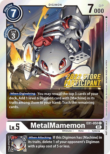 MetalMamemon [EX1-050] (2022 Store Participant) [Classic Collection Promos] - Just $0.70! Shop now at Retro Gaming of Denver