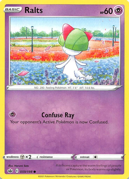 Ralts (059/198) [Sword & Shield: Chilling Reign] - for just $0.10! 