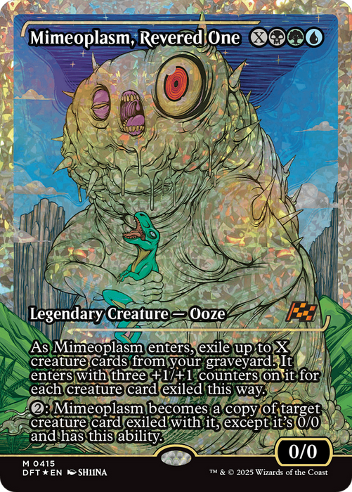Mimeoplasm, Revered One (DFT-415) - Aetherdrift: (Showcase) Foil - for just $10.46! 