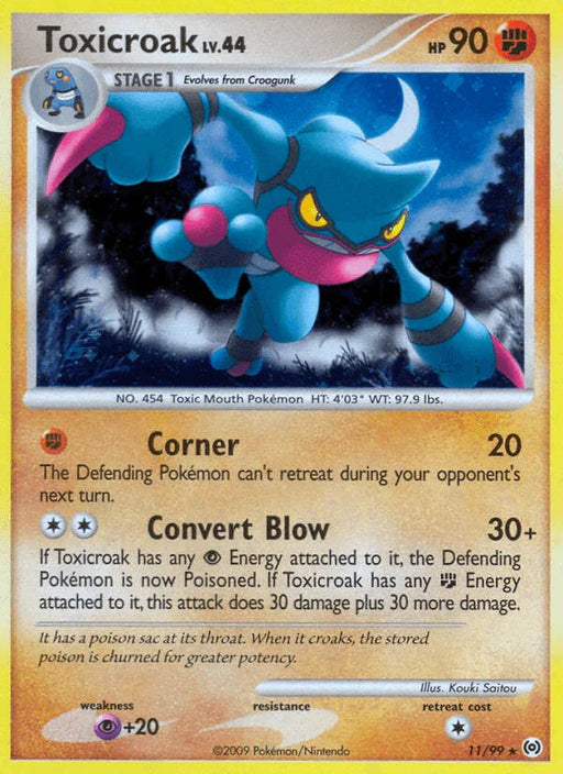 Toxicroak (11/99) [Platinum: Arceus] - for just $1.20! 