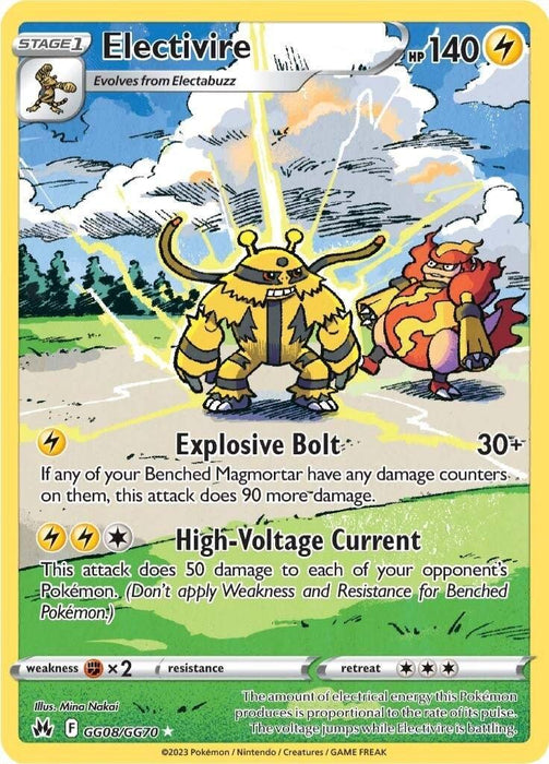 Electivire (GG08/GG70) [Sword & Shield: Crown Zenith] - for just $4.10! 