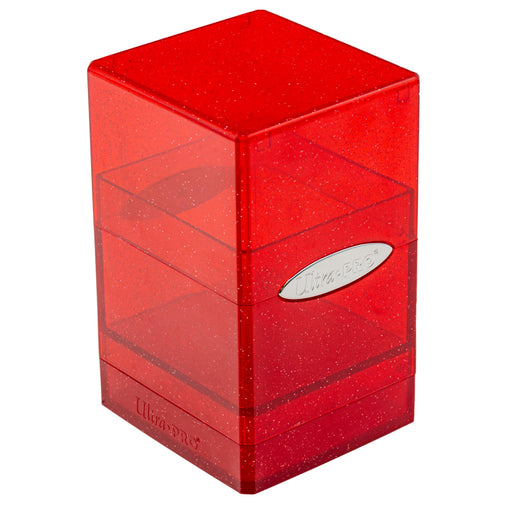 Ultra PRO: Satin Tower - Glitter Red - for just $0! 