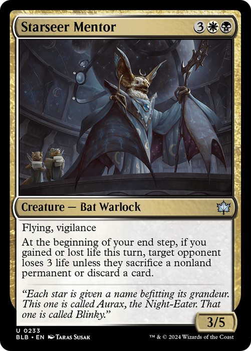 Starseer Mentor (BLB-233) - Bloomburrow - for just $0.04! 
