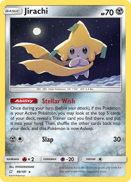 Jirachi (99/181) [Sun & Moon: Team Up] - for just $3.60! 