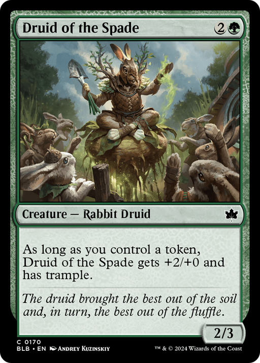 Druid of the Spade (BLB-170) - Bloomburrow - for just $0.04! 