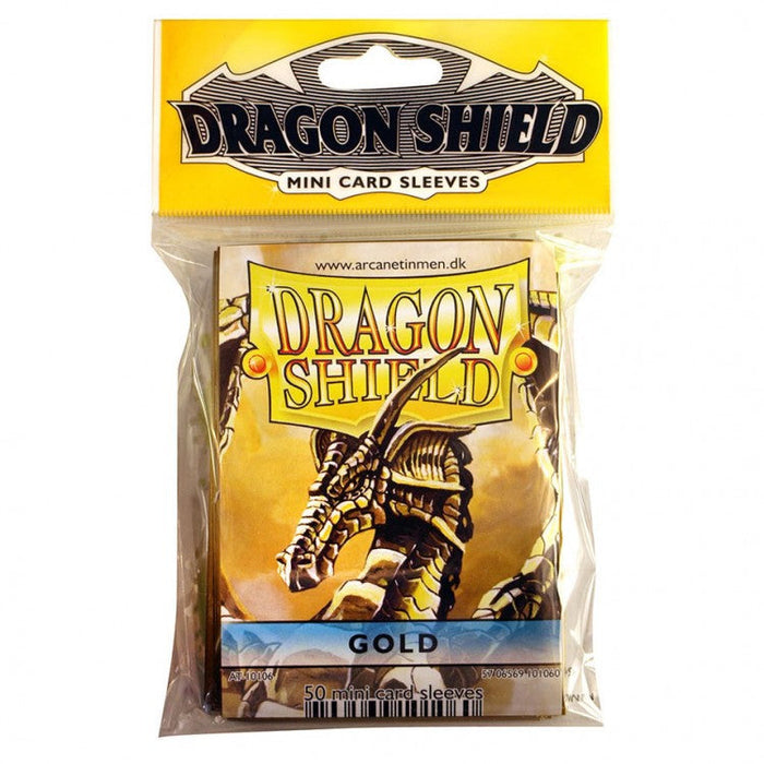 Dragon Shield: Japanese Size 50ct Sleeves - Gold (Classic) - Just $0! Shop now at Retro Gaming of Denver