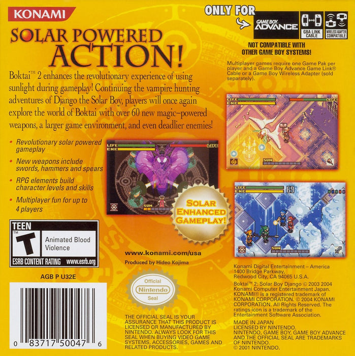 Boktai 2: Solar Boy Django – Game Boy Advance (GBA) - for just $199.99! 